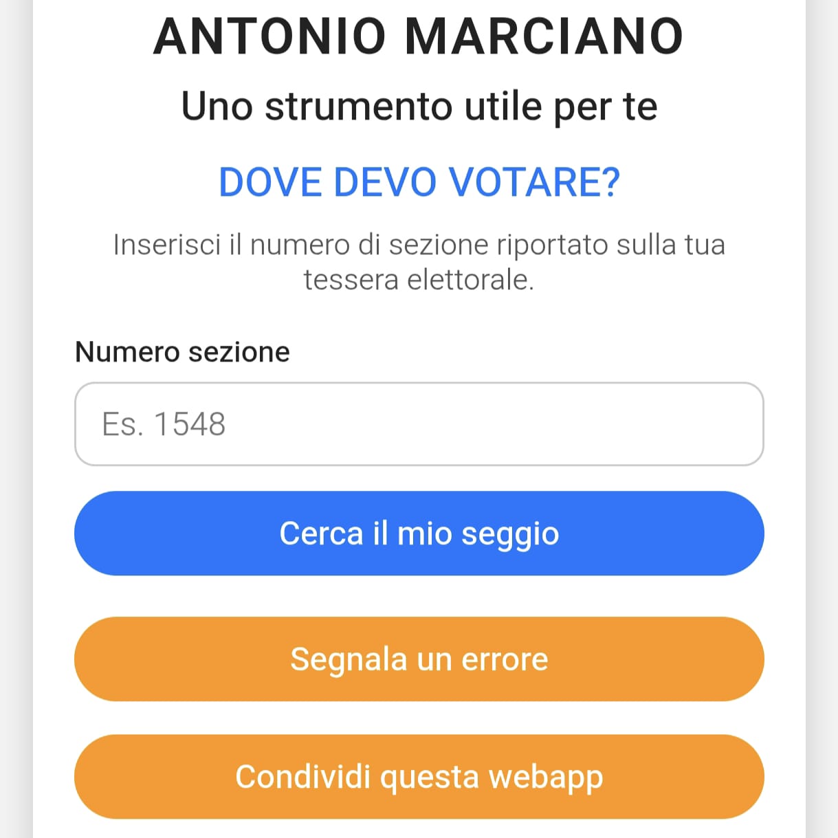 Antonio Marciano Tech & Fun dovedevovotare