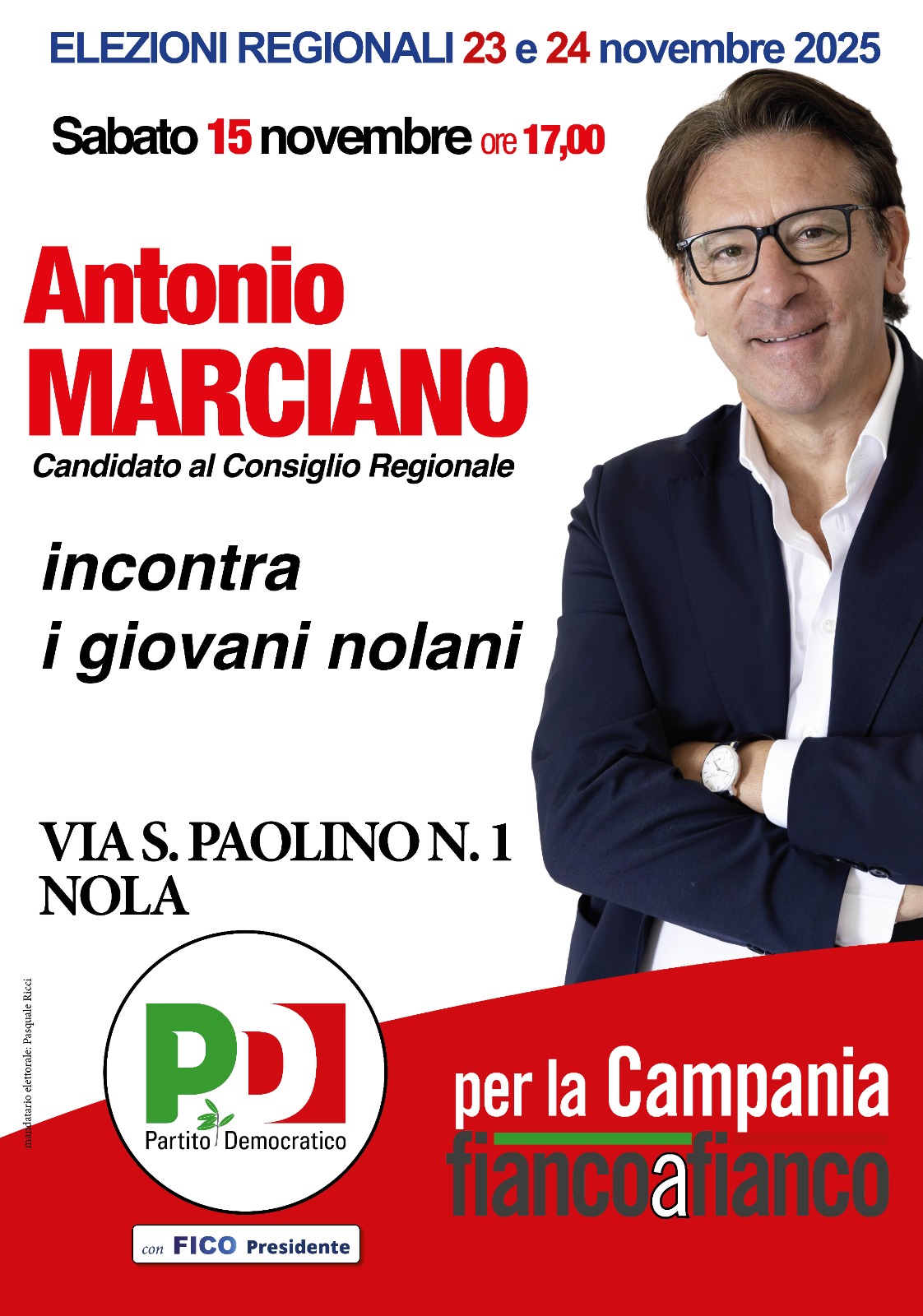 Antonio Marciano incontra i giovani nolani