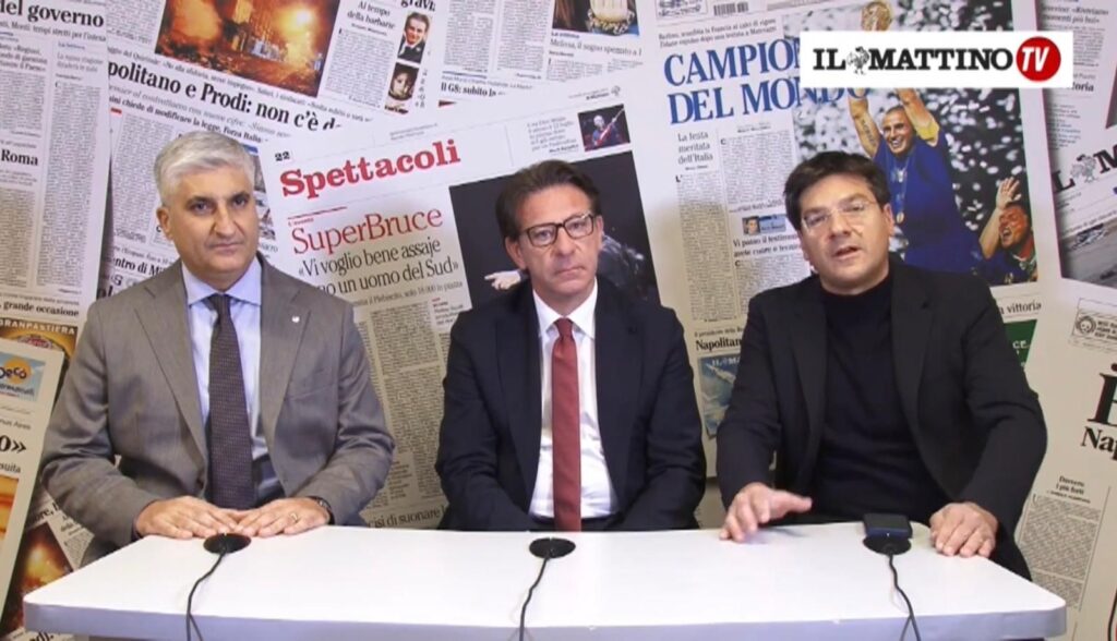 Presso la sede de Il Mattino raccontiamo le iniziative natalizie del Parco San Laise ilmattinonatalesanlaise